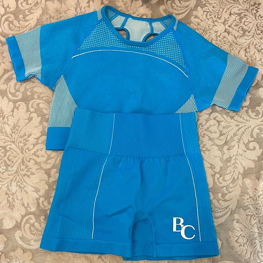 Bodied Collection Fitted Two-Piece Matching Workout Set